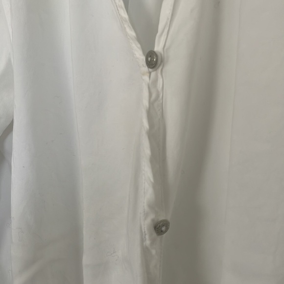 BlankNYC Twist Front White Shirt - Picture 8 of 13